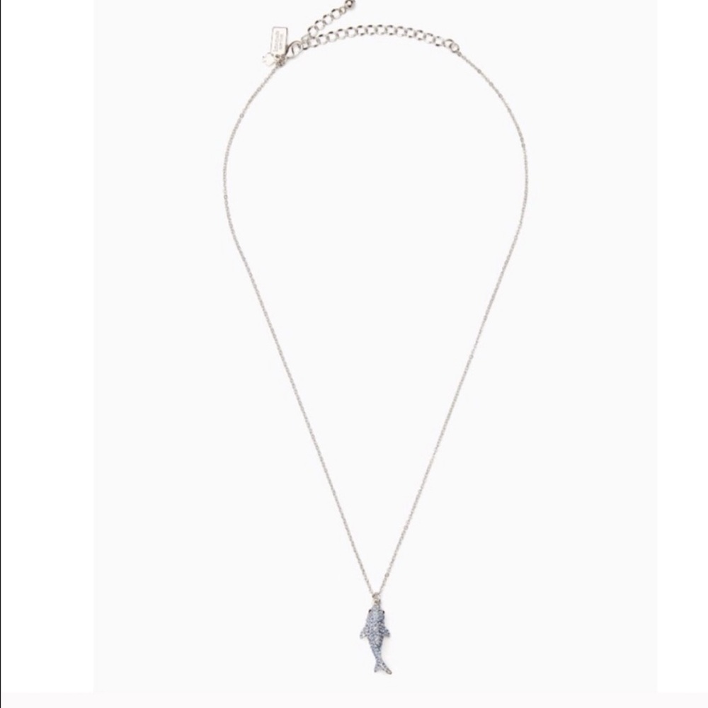Kate Spade California Dreaming Shark Necklace NWT - Picture 4 of 5